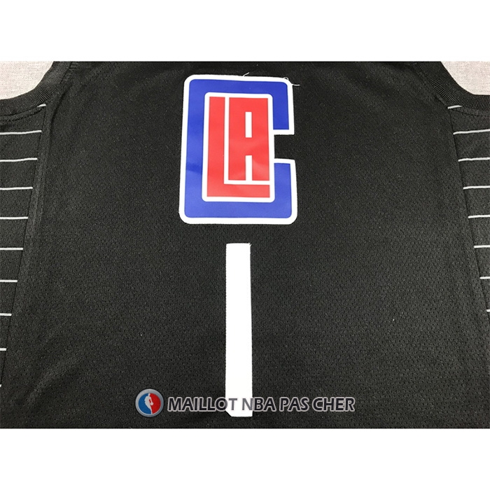 Maillot Los Angeles Clippers James Harden NO 1 Statement 2021-22 Noir